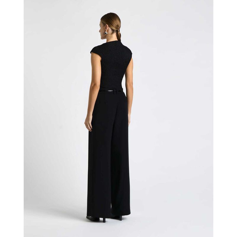 Cue Satin Back Wide Leg Pant image number 1